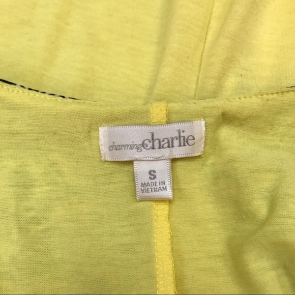 Charming Charlie Double Layer Tank Top, S. - Picture 3 of 6